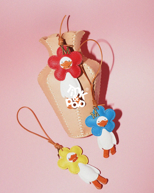 Happy Duck Bag Charm